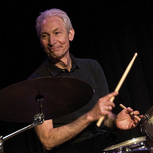 Once quoted as Rock's Greatest Drummer, 'Charlie Watts'