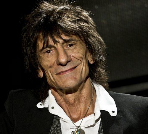 Inducted into the Hall of Fame twice, Guitarist and Rock Legend, 'Ronnie Wood'